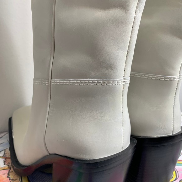 Jeffrey Campbell Verana Knee High Boot Ivory Women size 9 - Picture 6 of 16